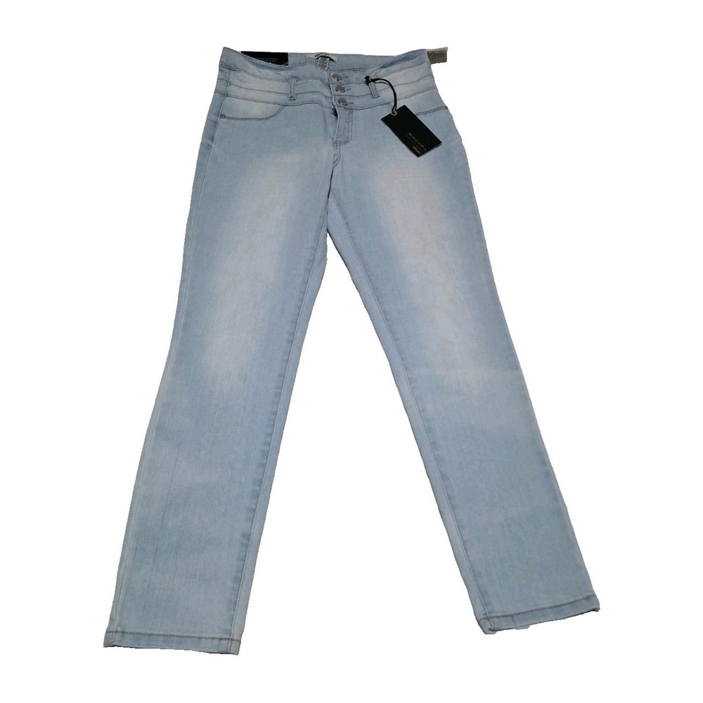 Refuge Skinny Jeans High Rise Women's Size 8 Stretch Light Wash DENIM NWT‎